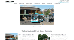 Desktop Screenshot of busesetc.com